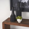 Aubrey Small 14.0H Black Iron Flower Vase, Decorative Jar by Mercana, 5.5" length x 5.5" width x 14" height thumbnail 3
