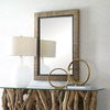 Island Braided Straw Mirror, by Uttermost, 29.5" width x 41.37" height x 2" depth thumbnail 2