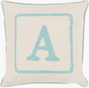 Big Kid Blocks Accent Pillow, Decorative Pillow by Surya, 18" length x 18" width thumbnail