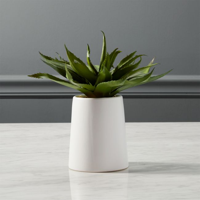 Online Designer Living Room Potted Faux Aloe 9