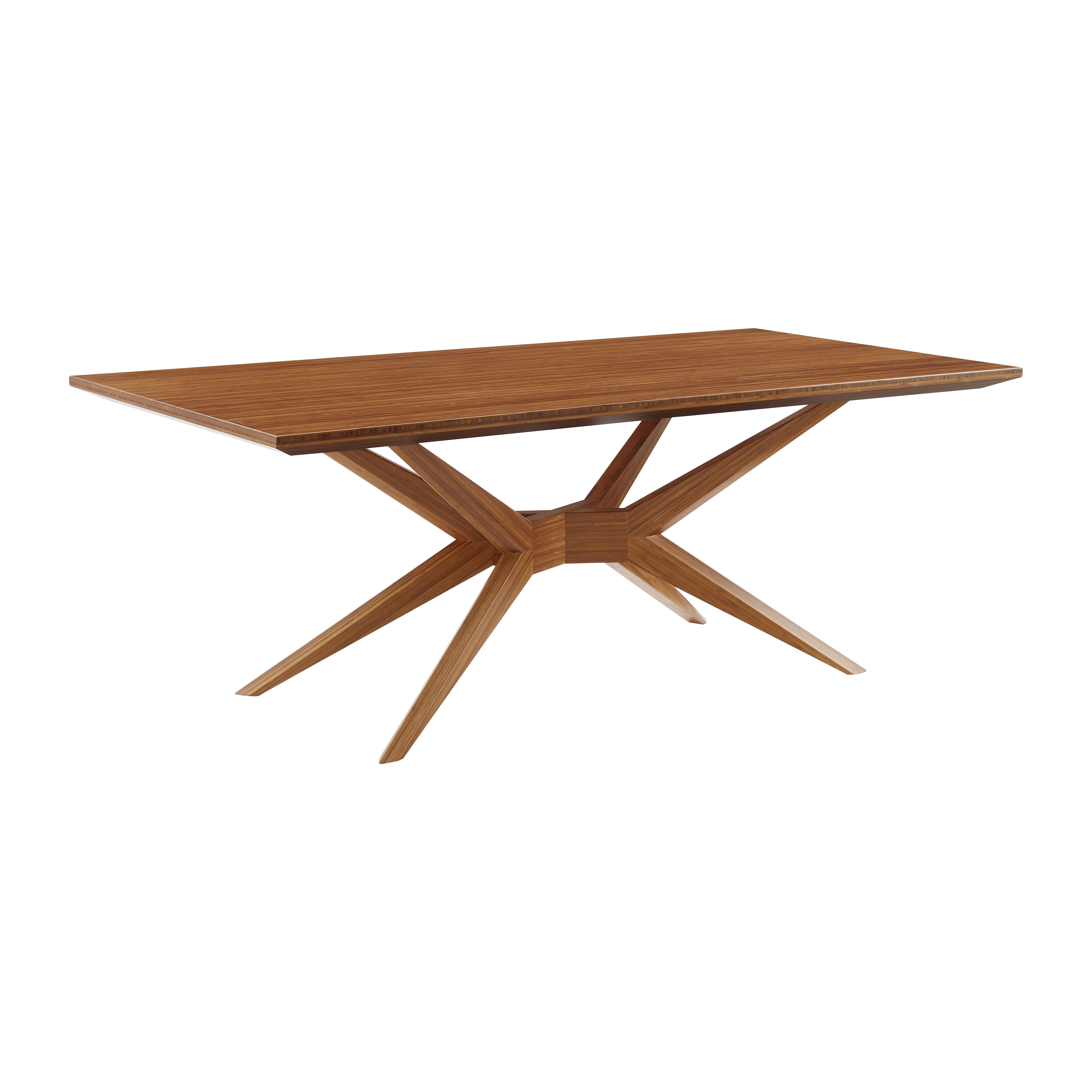 Sonoma Dining Table, Amber, by Greenington, 79.84" length x 40" width x 29.92" height View 2