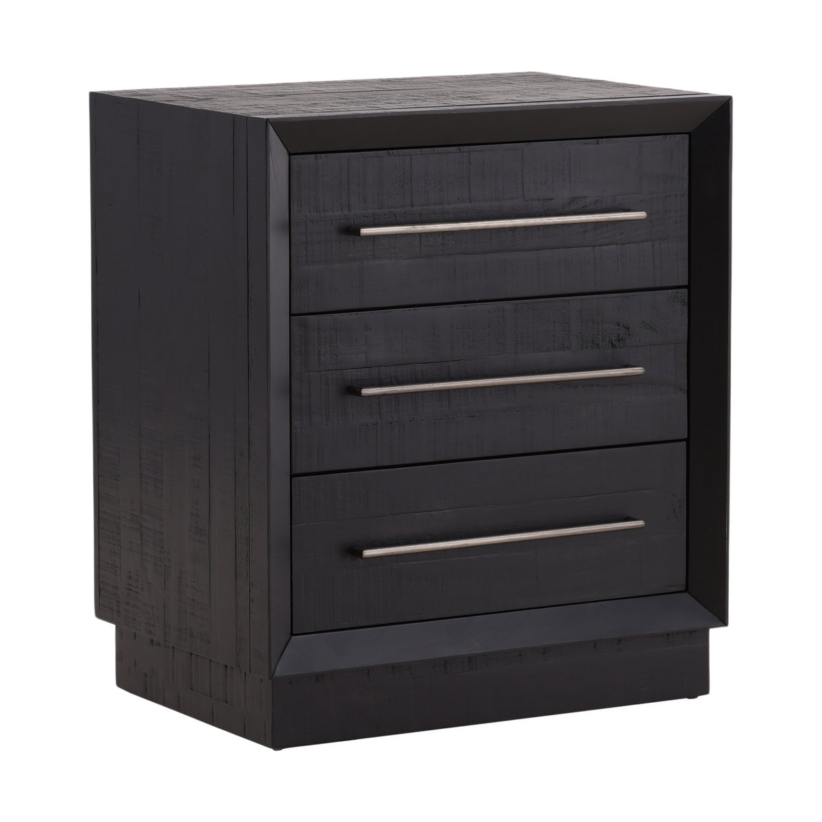 Humphreys Nightstand Black, by Dovetail, 26" width x 29" height x 18" depth View 1