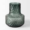 Jolene Short Green Glass Vase thumbnail 3