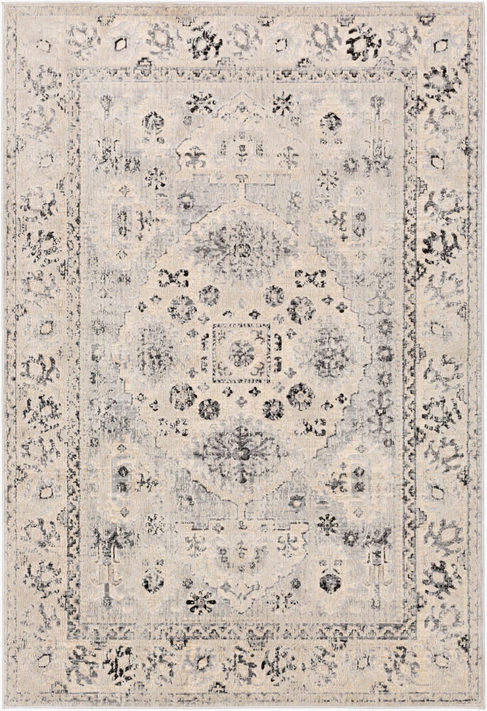 City Machine Woven Rug, by Surya, 7'2.61" length x 2'7.5" width