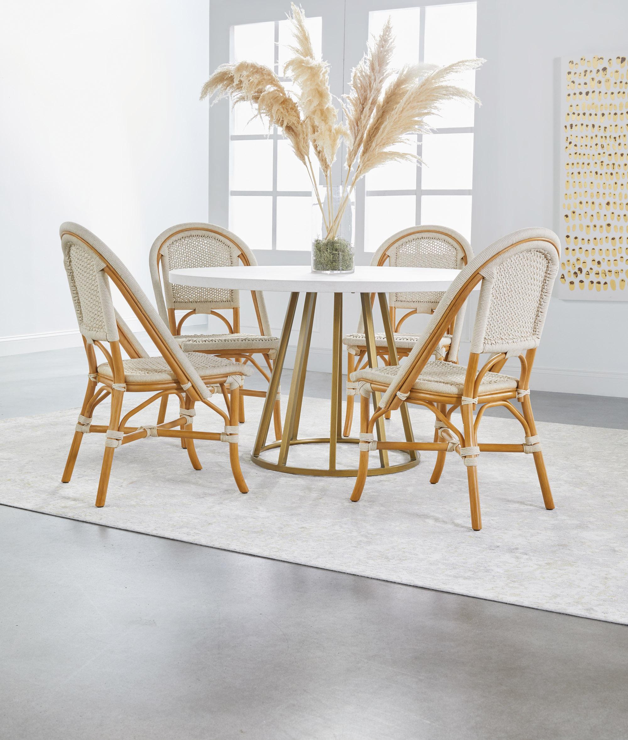 Turino Round Dining Table Base large image 