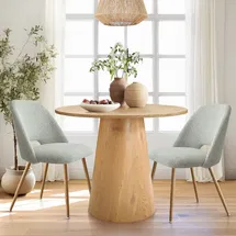 Online Designer Living Room Caetano 2 - Person Pedestal Dining Set