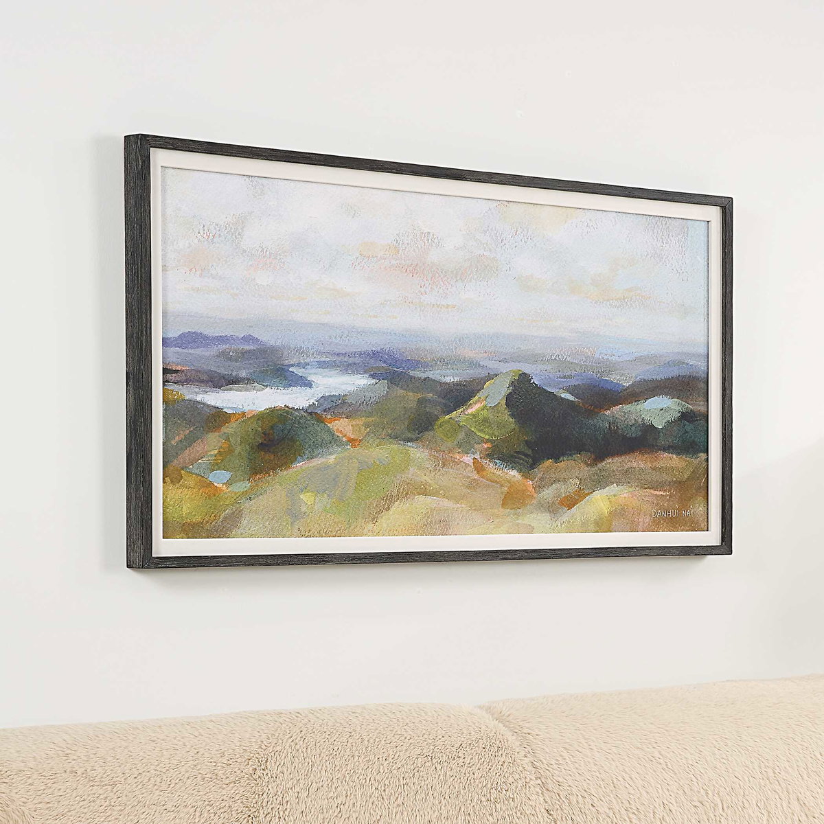Above The Lakes Framed Landscape Print, by Uttermost, 4'3.25" width x 2'3.25" height x 2" depth View 4