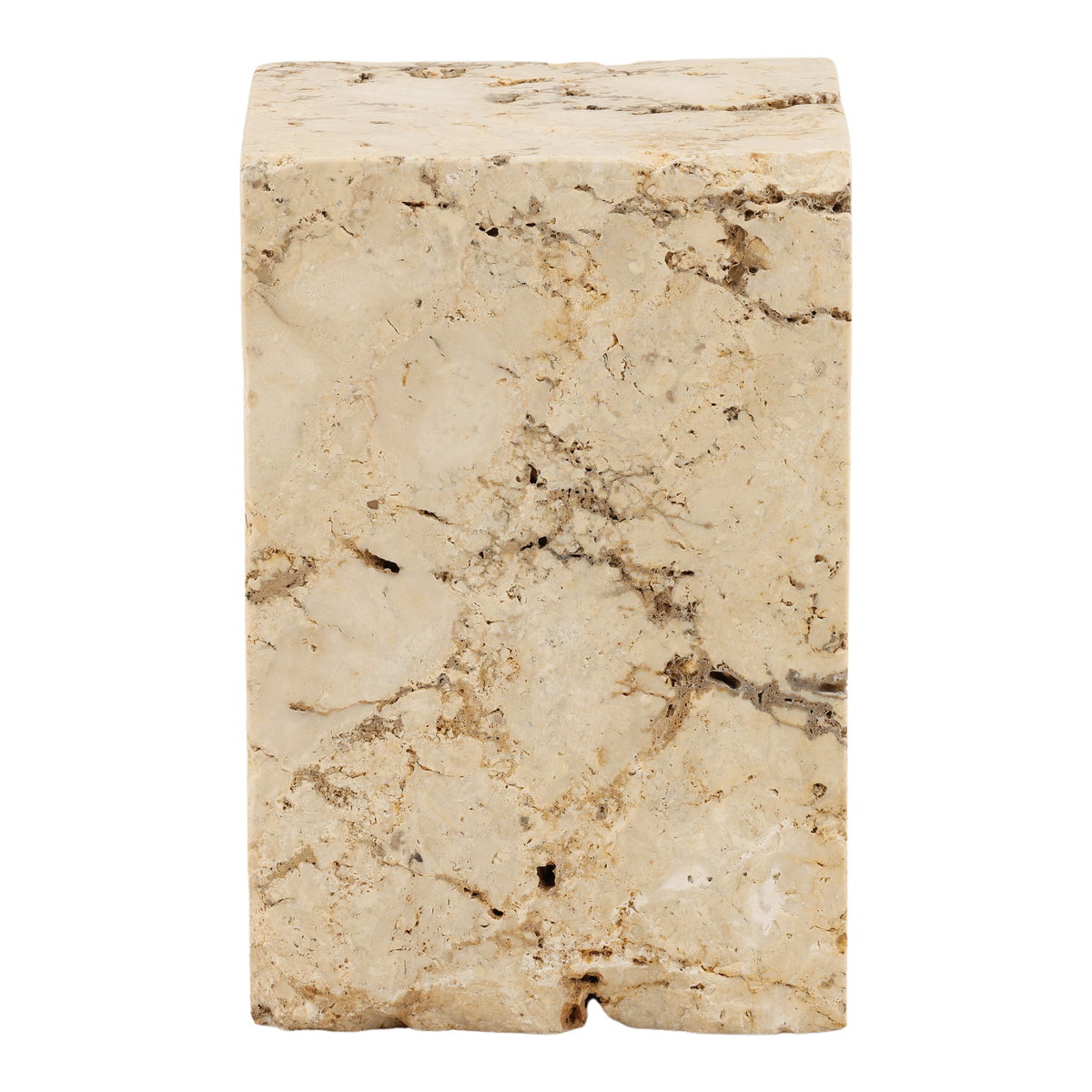 Stone Stool, Counter & Bar Stool by Dovetail, 12" width x 17.8" height x 12" depth View 2