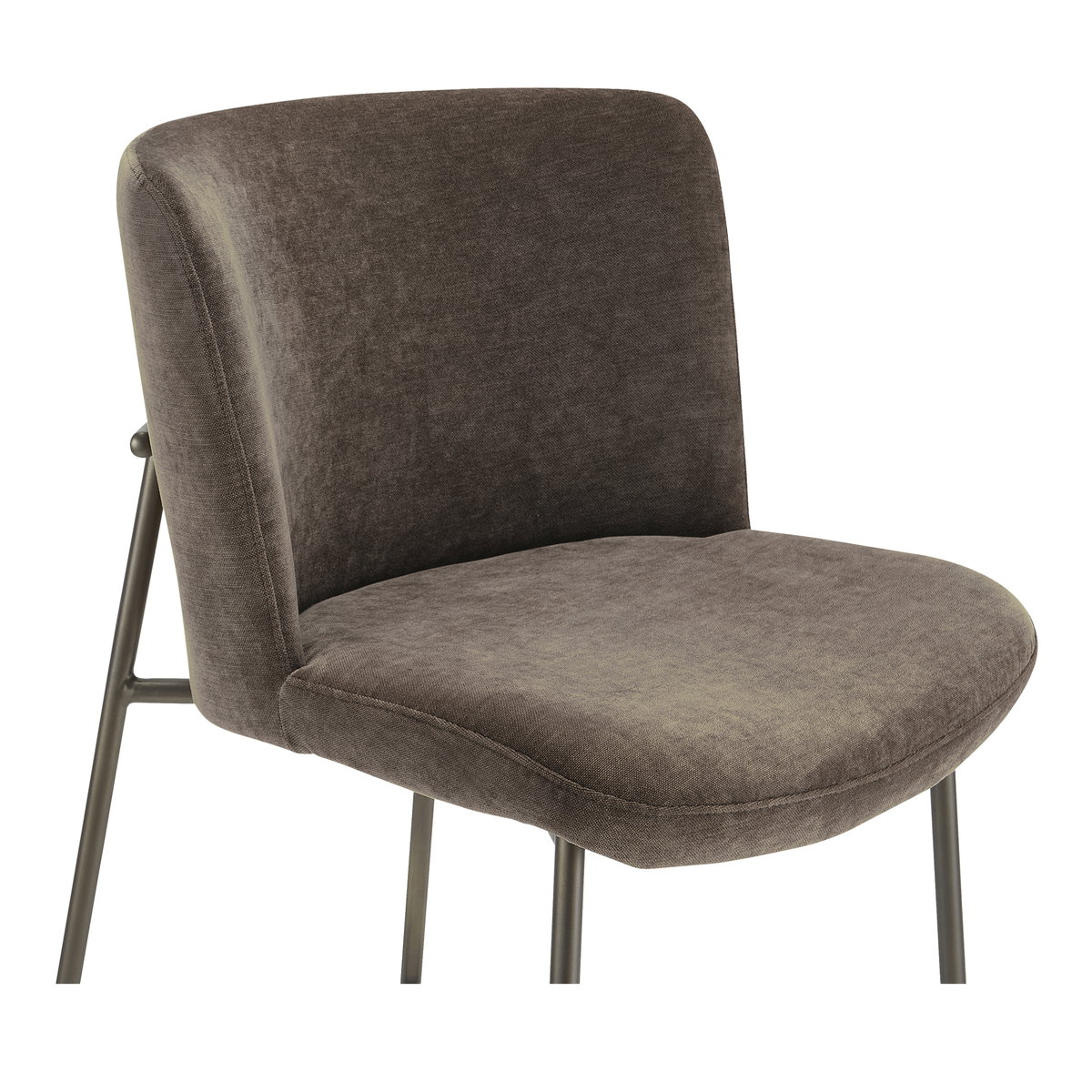 Early Bar Stool Dark Brown, Counter & Bar Stool by Moe's Home, 21.7" width x 41" height x 23.4" depth View 5