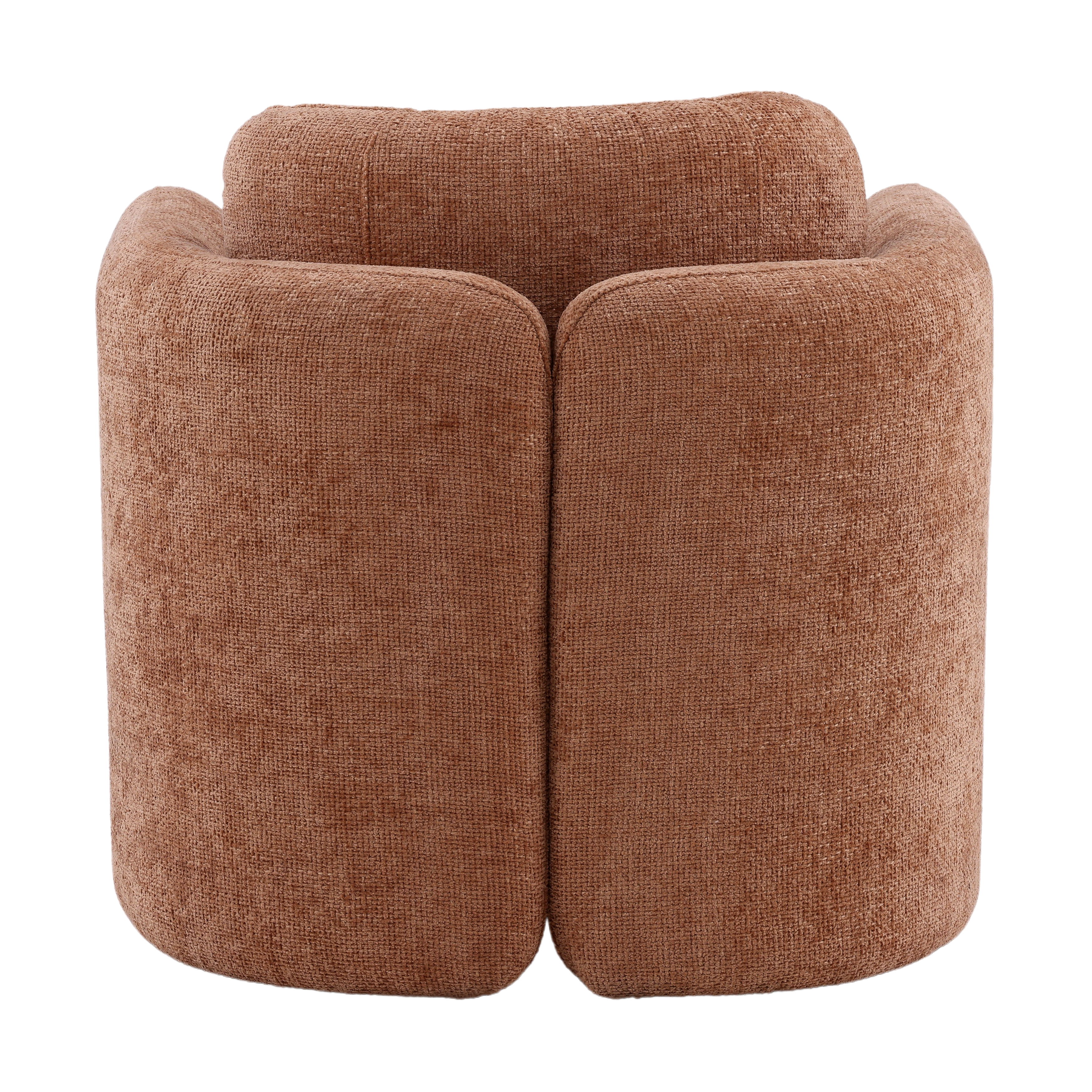 Munson Occasional Chair Clay, Accent Chair by Dovetail, 32.25" width x 30.9" height x 31" depth View 4