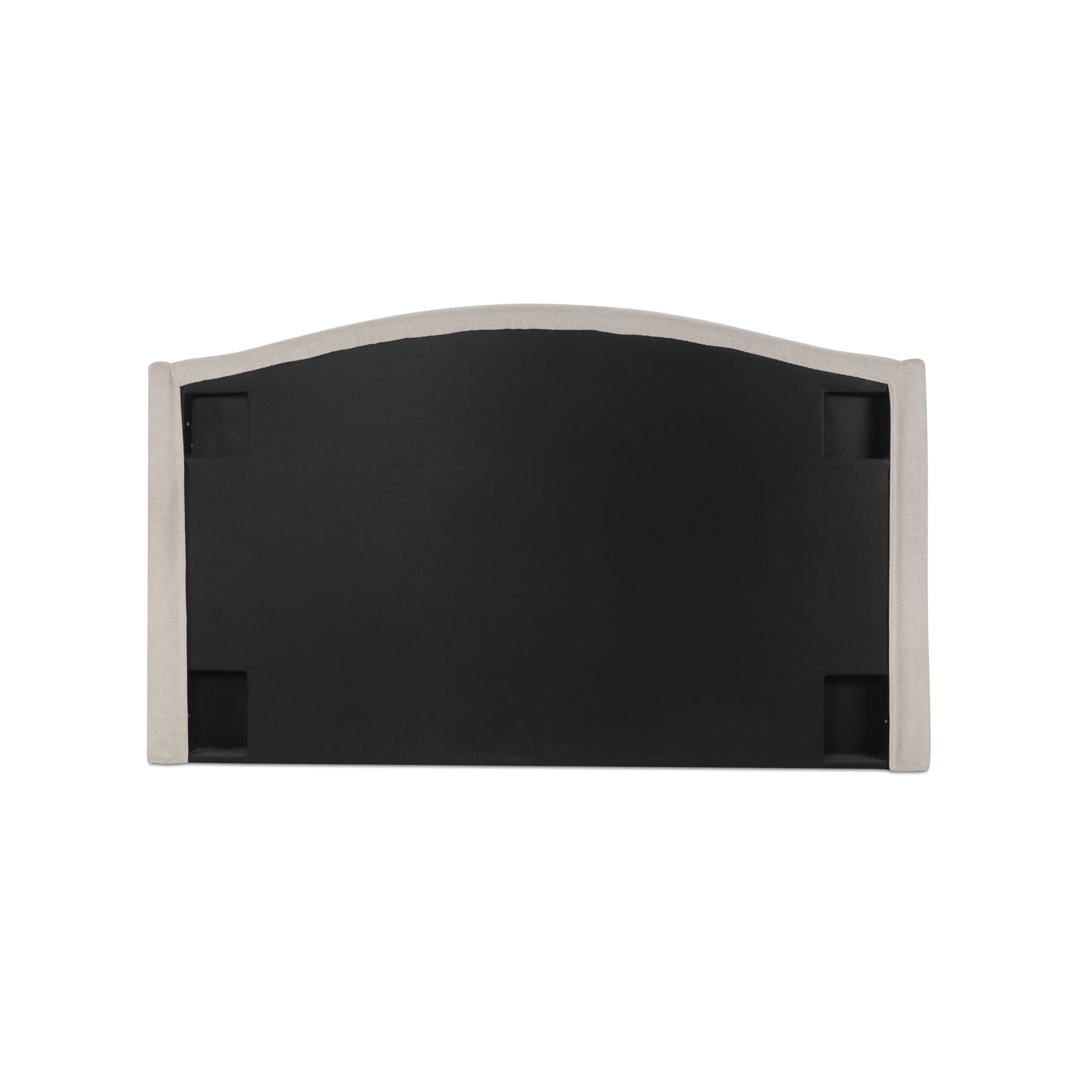 Weston Queen Storage Bed Cream, by Moe's Home, 5'4.17" width x 4'2" height x 7'4.58" depth View 5