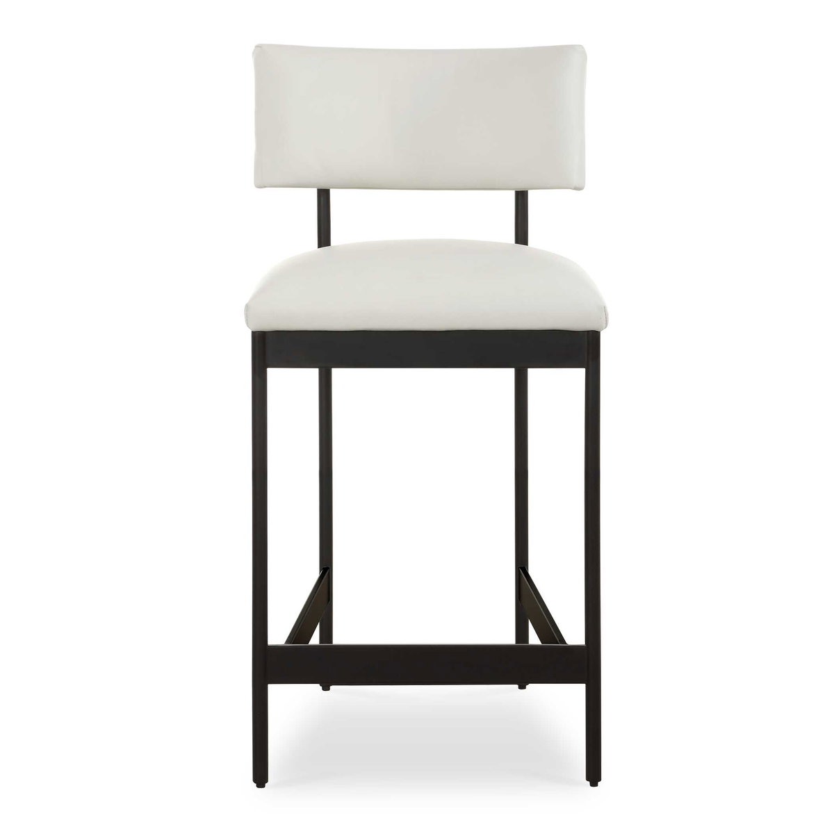 Apsley Black Counter Stool, Counter & Bar Stool by Uttermost, 18" width x 37" height x 22.5" depth View 1