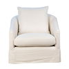 Laura Swivel Chair White thumbnail 1