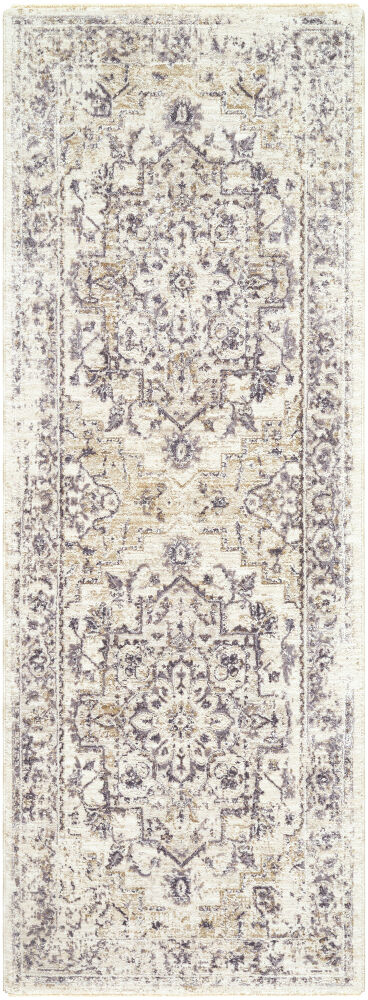 Gakko Machine Woven Rug, by Surya, 7'2.61" length x 2'7.5" width