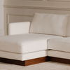 Vernon Left Sectional White, Sectional Sofa by Moe's Home, 112" width x 30.7" height x 63" depth thumbnail 6