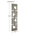 Linked Champagne Metal Wall Decor thumbnail 2