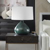 Killarney Distressed Green Table Lamp thumbnail 2