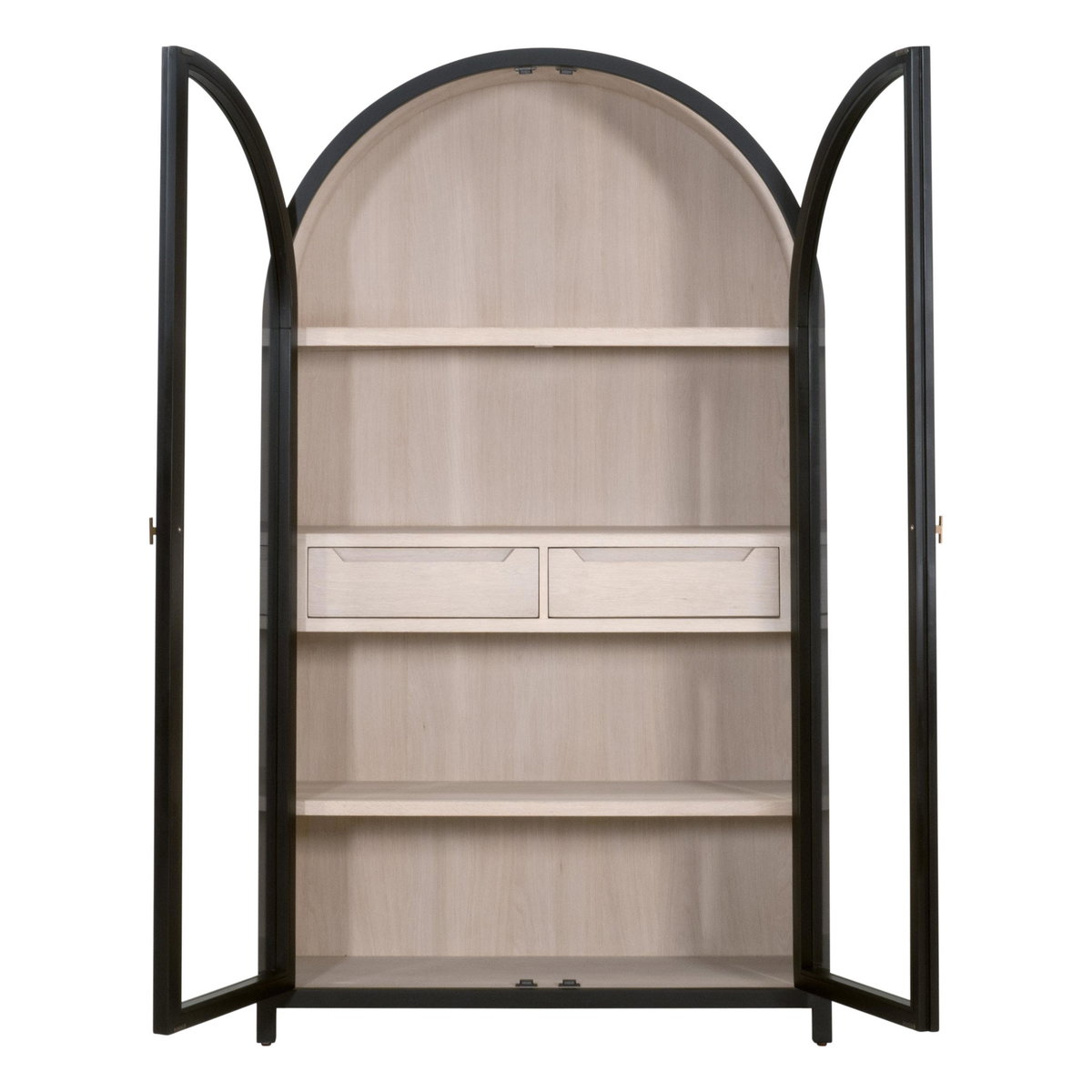 Toulouse Display Cabinet, Shelving & Bookcase by Essentials for Living, 47.5" width x 83" height x 17.75" depth View 2