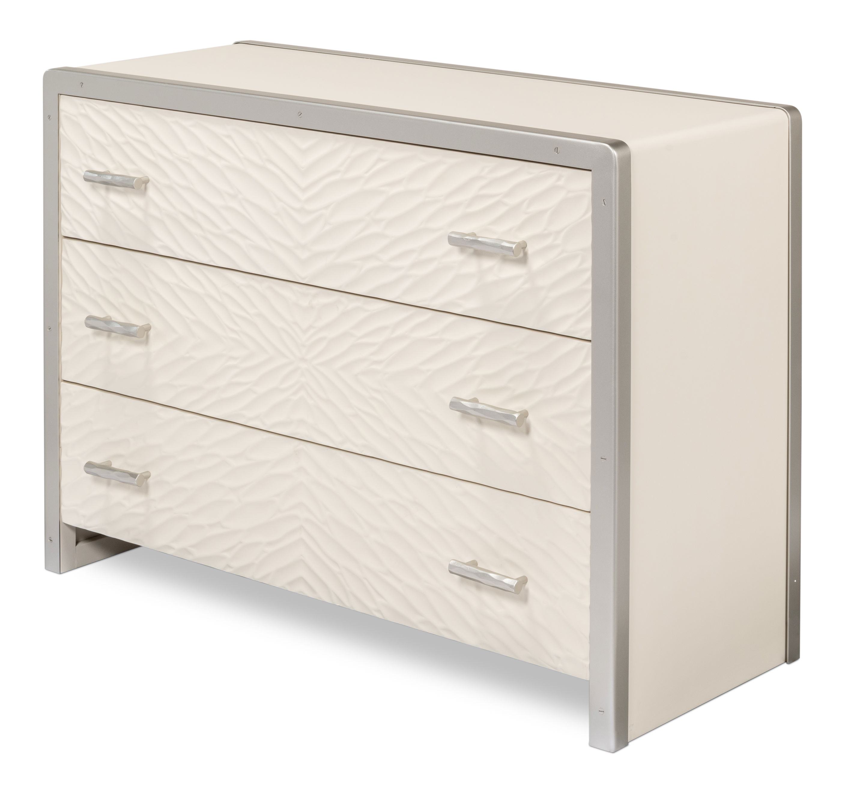 Textures Commode, Cabinets & Chest by Sarreid, 44" length x 19" width x 32" height View 10