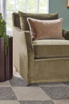 Jade Slipcover Club Chair, Accent Chair by Essentials for Living, 29.5" width x 33" height x 34.25" depth thumbnail 10