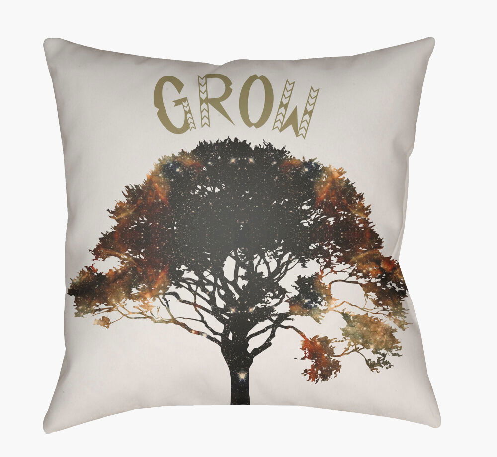 Signa Accent Pillow, Decorative Pillow by Surya, 18" length x 18" width