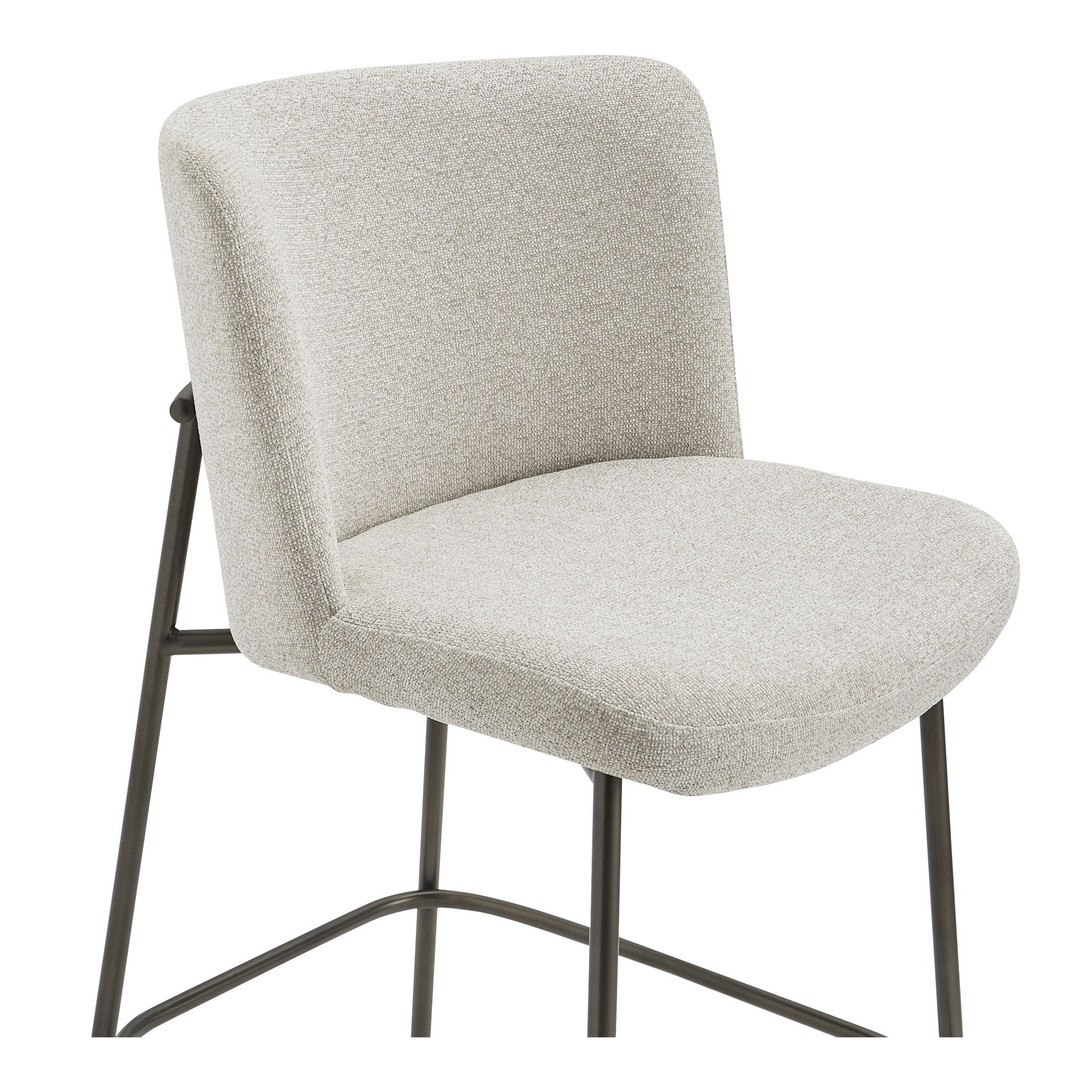 Early Counter Stool Beige, Counter & Bar Stool by Moe's Home, 21.7" width x 37.4" height x 23.4" depth View 5