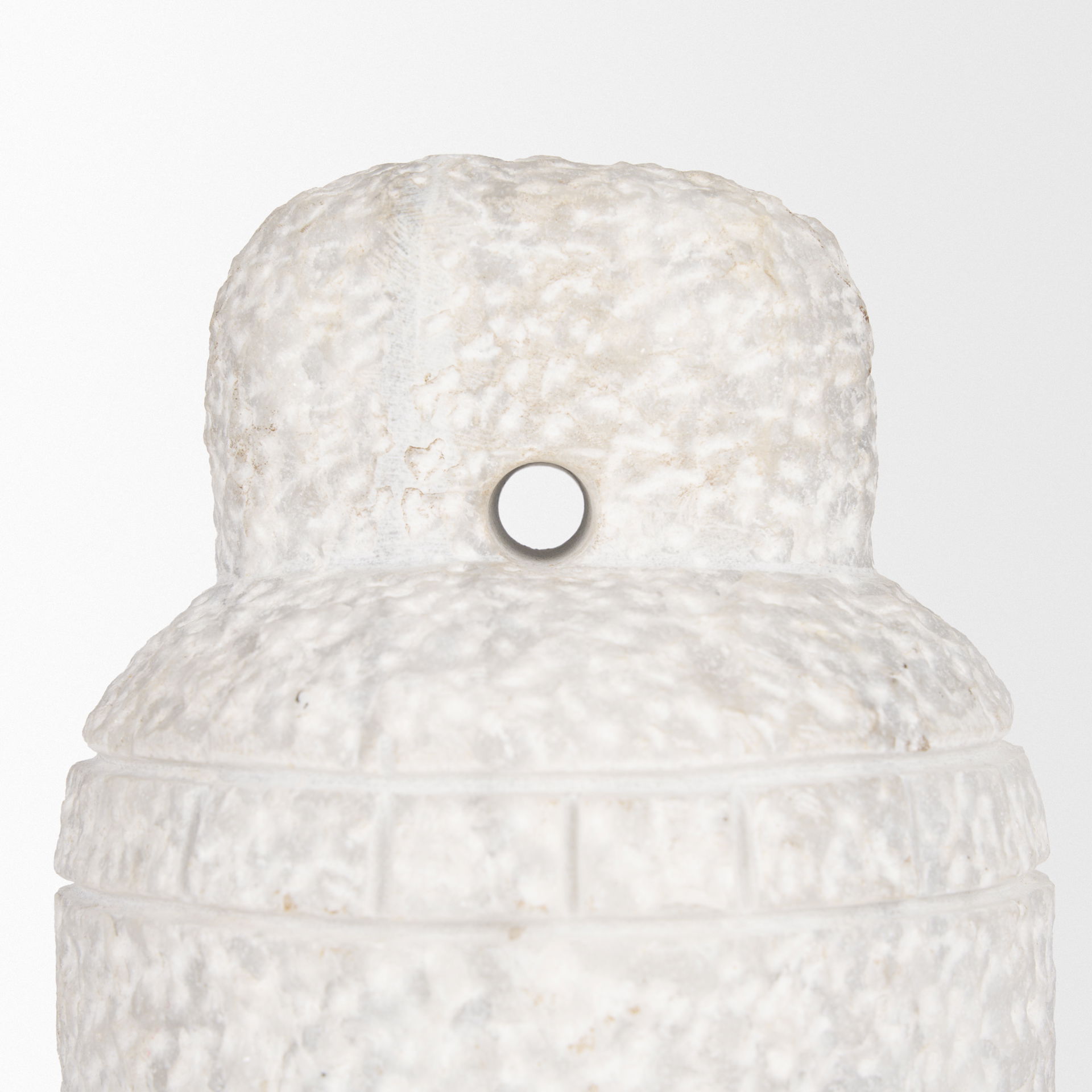 Irina Large White Marble Door Stopper, Decorative Object by Mercana, 6.5" length x 6.5" width x 10" height View 8