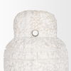 Irina Large White Marble Door Stopper, Decorative Object by Mercana, 6.5" length x 6.5" width x 10" height thumbnail 8