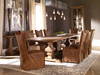 Delroy Armless Chairs Cognac Set Of 2, Accent Chair by Uttermost, 19.5" width x 40" height x 26" depth thumbnail 2