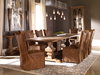 Delroy Armless Chairs Cognac Set Of 2, Accent Chair by Uttermost, 19.5" width x 40" height x 26" depth thumbnail 2