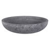 Ashen Earth Outdoor Bowl, Decorative by Uttermost, 16" width x 3.5" height x 16" depth thumbnail 1