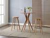 Mimosa Bar Height Table, Caramelized, Dining Table by Greenington, 36" length x 36" width x 40" height thumbnail 4