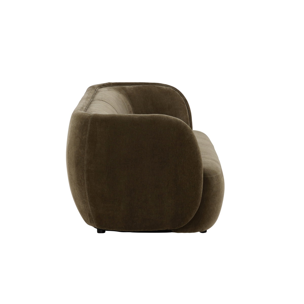 Glenhaven Sofa Olive, Sofas & Sectional by Dovetail, 85.6" width x 30.5" height x 37.75" depth View 3