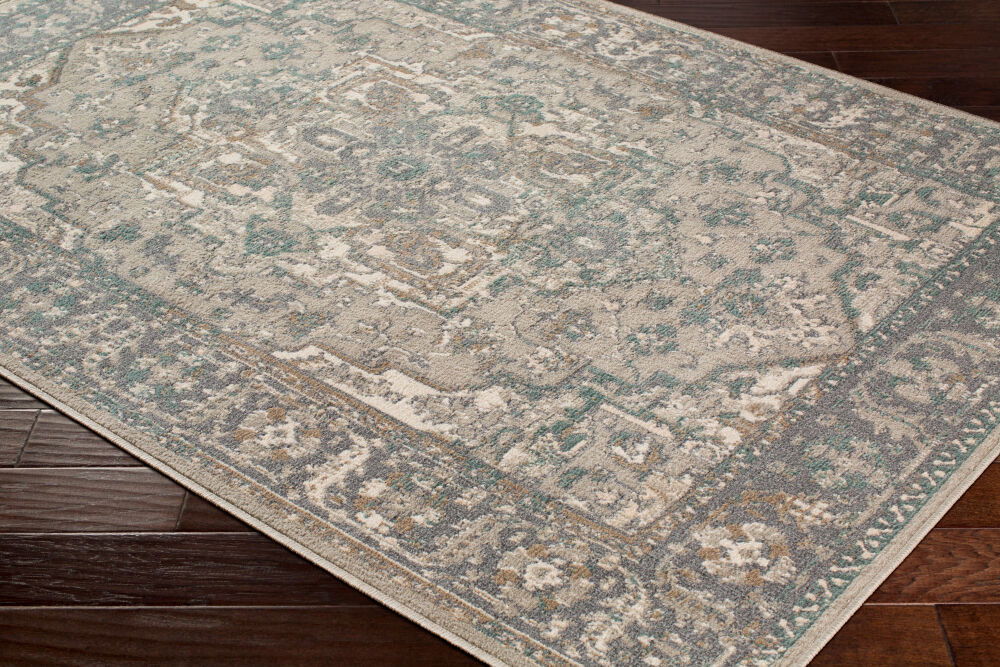 Oslo Machine Woven Rug, by Surya, 1'3.75" length x 1'3.75" width