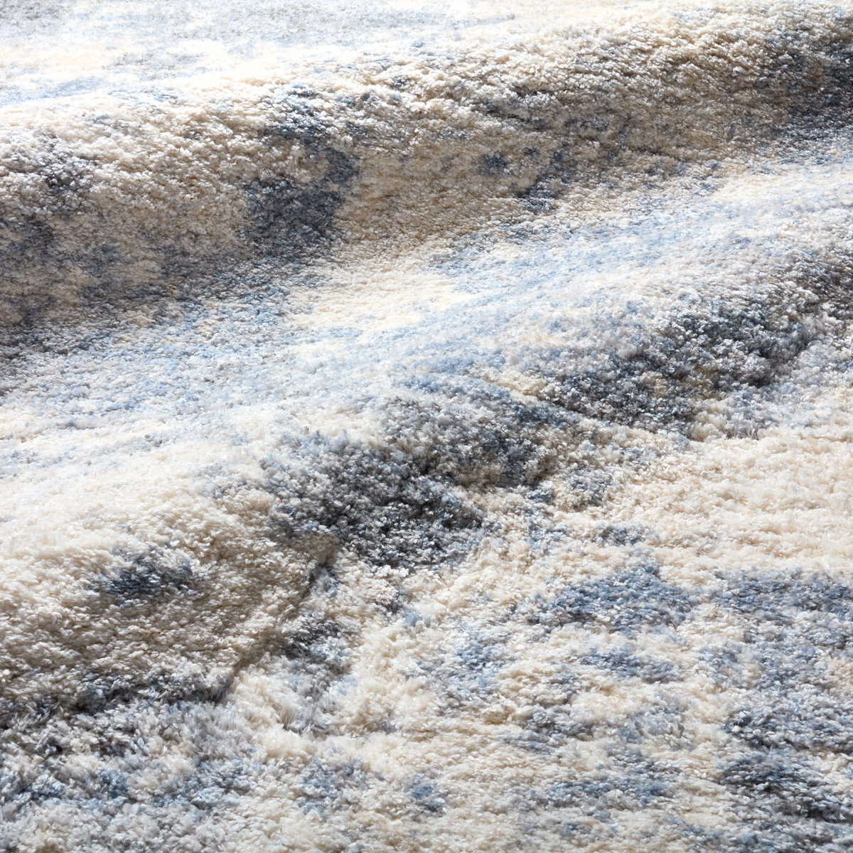 Jaipur Living Harmony Abstract Light Gray/ Blue Area Rug (5'3'X7'7'), 7'7" length x 5'3" width x 1.75" height View 5