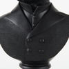 Murray  Black Painted Resin Fox in a Suit Bust thumbnail 7