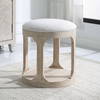 Dennen Oak Ottoman, by Uttermost, 18" width x 20.5" height x 18" depth thumbnail 2