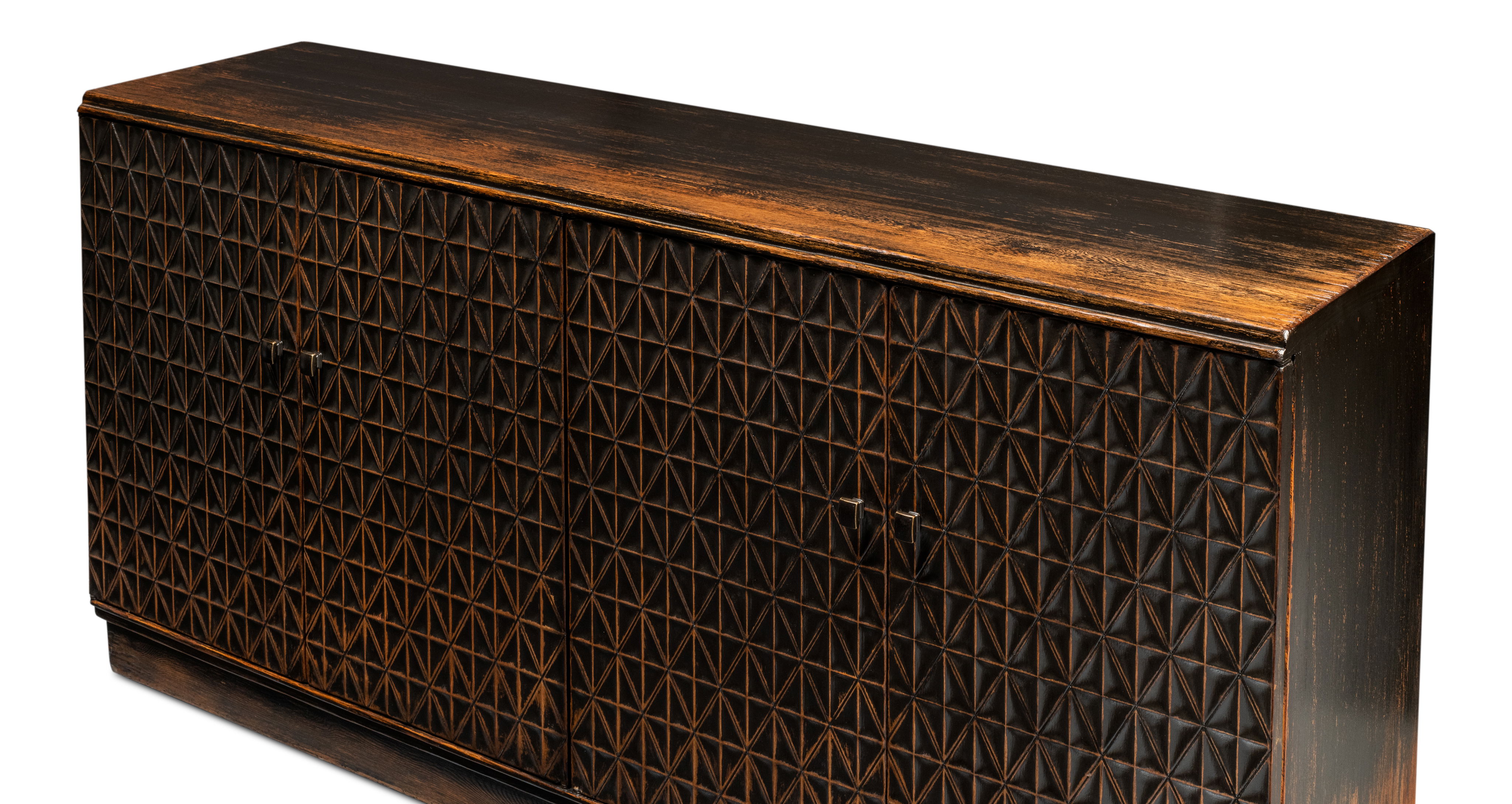Scrubboard Front Sideboard, Ebony large image 