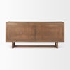 Grier Medium Brown Solid Wood with Cane Sideboard, Sideboards & Buffet by Mercana, 72" length x 18.75" width x 31.5" height thumbnail 8