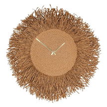 Online Designer Bedroom Sea Grass Wall Clock, Dimensions 31" Diameter x 2" Deep