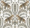 Jungle Leopard White & Black Wallpaper 0 Jungle Leopard White & Black Wallpaper thumbnail 0