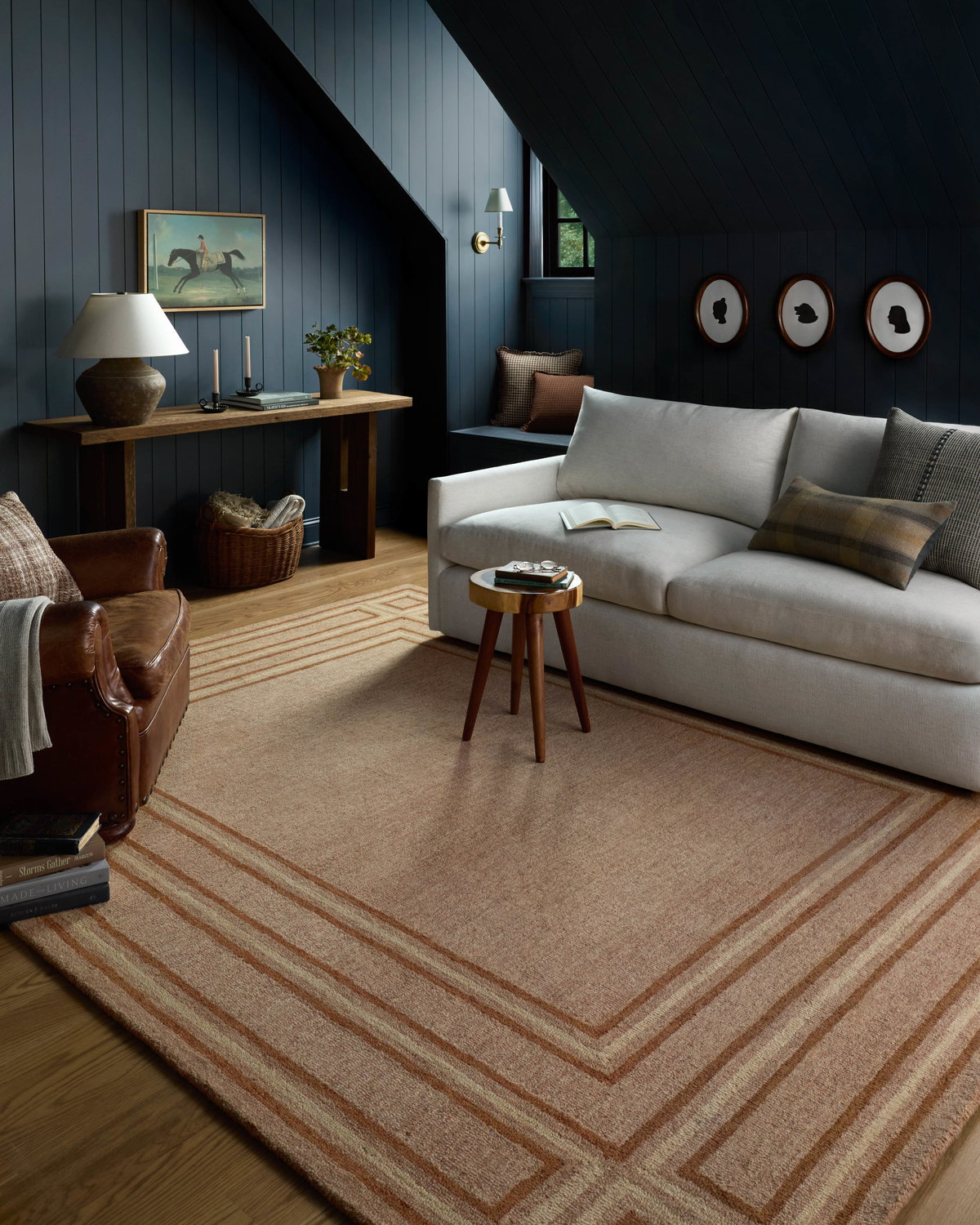 Chris Loves Julia x Loloi Alfie Rug, 5' length x 7'6" width View 2