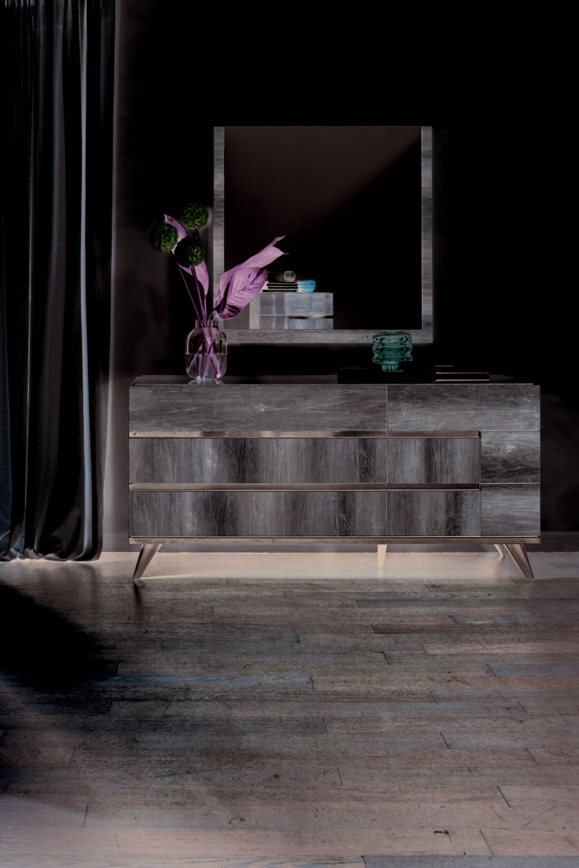 Collina 6-Drawer Double Dresser, by Essentials for Living, 67" width x 32" height x 19.75" depth View 6