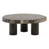 Darnell Coffee Table Natural Black Small, by Dovetail, 34" width x 12" height x 27.5" depth thumbnail 2