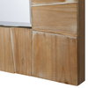 Ayanna Gray Washed Wood Mirror, by Uttermost, 3'7.75" width x 6'1.75" height x 1.75" depth thumbnail 5