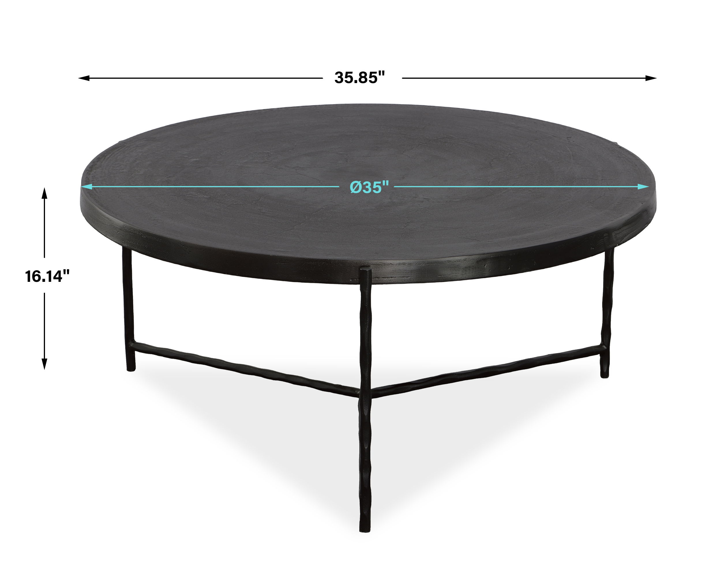 Trellick Modern Coffee Table large image 