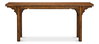 Equestrian Console Table, by Sarreid, 1'3" length x 6'4" width x 2'8" height thumbnail 2