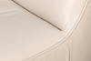 Kennett Swivel Chair Crystal White Leath, by Sarreid, 3' length x 2'9" width x 2'9" height thumbnail 11