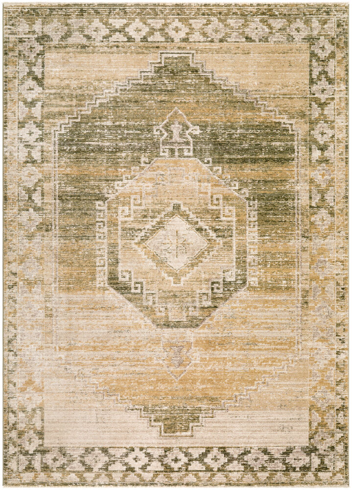 Fifth Avenue Machine Woven Rug, by Surya, 7'4.58" length x 4'11.84" width