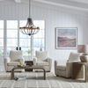 Teddy White Shearling Accent Chair thumbnail 3